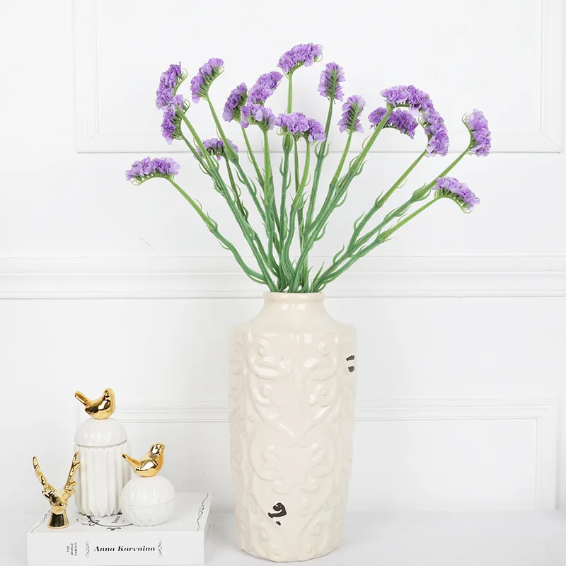 Wholesale Vivid Artificial Small Bouquet Silk Forget-me-not Plastic Flower Home Display Vase Flowers Living Room Decoration
Wholesale Vivid Artificial Small Bouquet Silk Forget-me-not Plastic Flower Home Display Vase Flowers Living Room Decoration