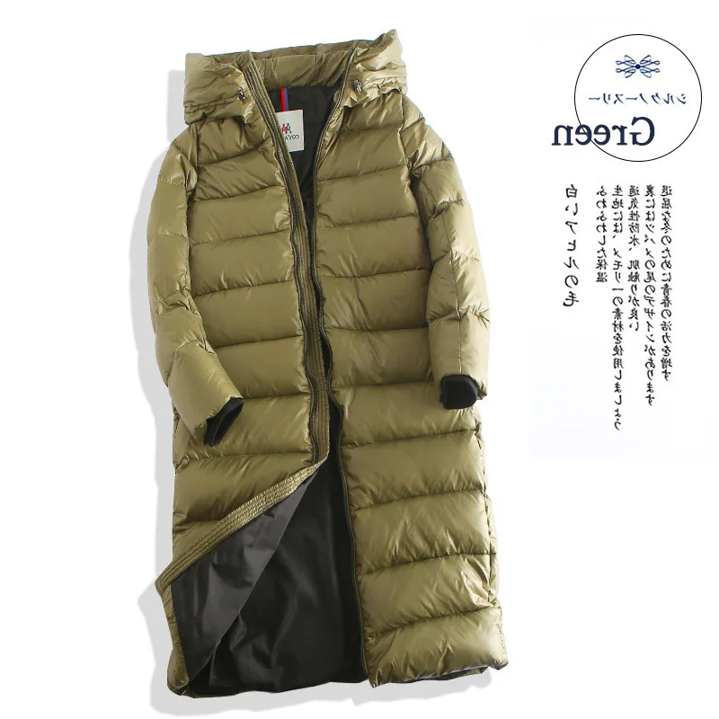 thick female hooded, women's winter coat, 90% duck down, jackets, korean style, long down jacket, warm
thick female hooded, women's winter coat, 90% duck down, jackets, korean style, long down jacket, warm