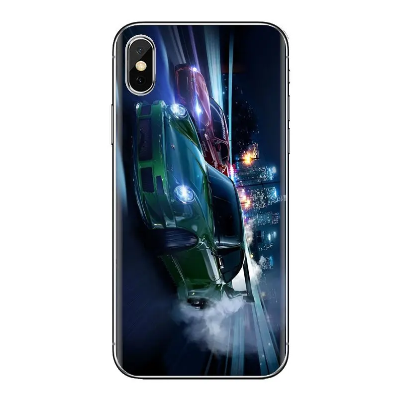 Transparent TPU Cases Cover For iPhone XS Max XR X 4 4S 5 5S 5C SE 6 6S 7 8 Plus Samsung Galaxy J1 J3 J5 J7 A3 A5 Need Speed |