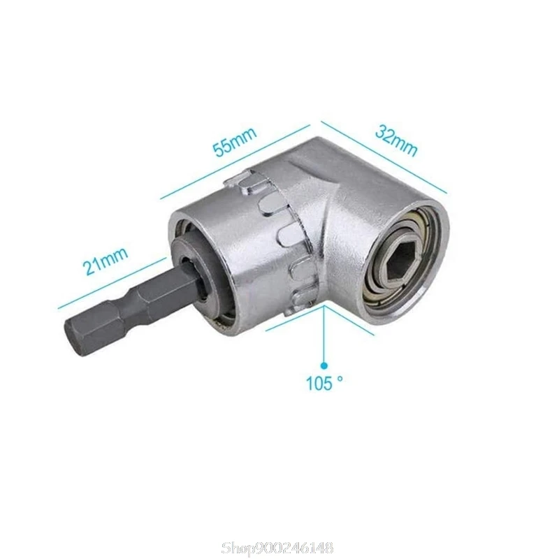 105 Right Angle Wrench Attachment Adapter Flexible Bit Holder Extension 1/4 Hex-shank Magnetic Drill Rod Socket F05 21 Dropship
105 Right Angle Wrench Attachment Adapter Flexible Bit Holder Extension 1/4 Hex-shank Magnetic Drill Rod Socket F05 21 Dropship