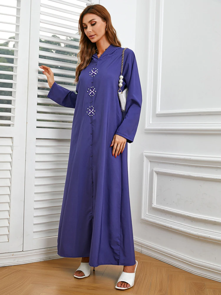 Djellaba Abaya Dubai Turkey Islamic Muslim Hijab Long Dress For Women Caftan Morocco Kaftan Mujer Robe Longue Femme Musulmane
Djellaba Abaya Dubai Turkey Islamic Muslim Hijab Long Dress For Women Caftan Morocco Kaftan Mujer Robe Longue Femme Musulmane