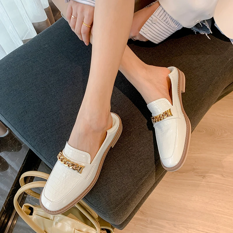 Women Flat Shoes 2020 Genuine Leather Slip On Flats Black Brogues Ladies Spring Woman Gladiator Square Toe OxfordShoes
Women Flat Shoes 2020 Genuine Leather Slip On Flats Black Brogues Ladies Spring Woman Gladiator Square Toe OxfordShoes