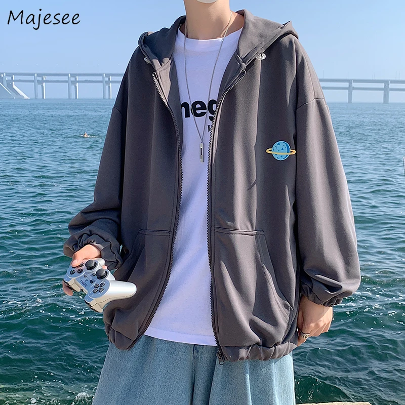 Autumn Men Zipper Hoodies Preppy Style Loose BF Hooded Outwear Hip-pop Sweatshirts Teens Casual Simplicity Embroidery Hoody Male
Autumn Men Zipper Hoodies Preppy Style Loose BF Hooded Outwear Hip-pop Sweatshirts Teens Casual Simplicity Embroidery Hoody Male