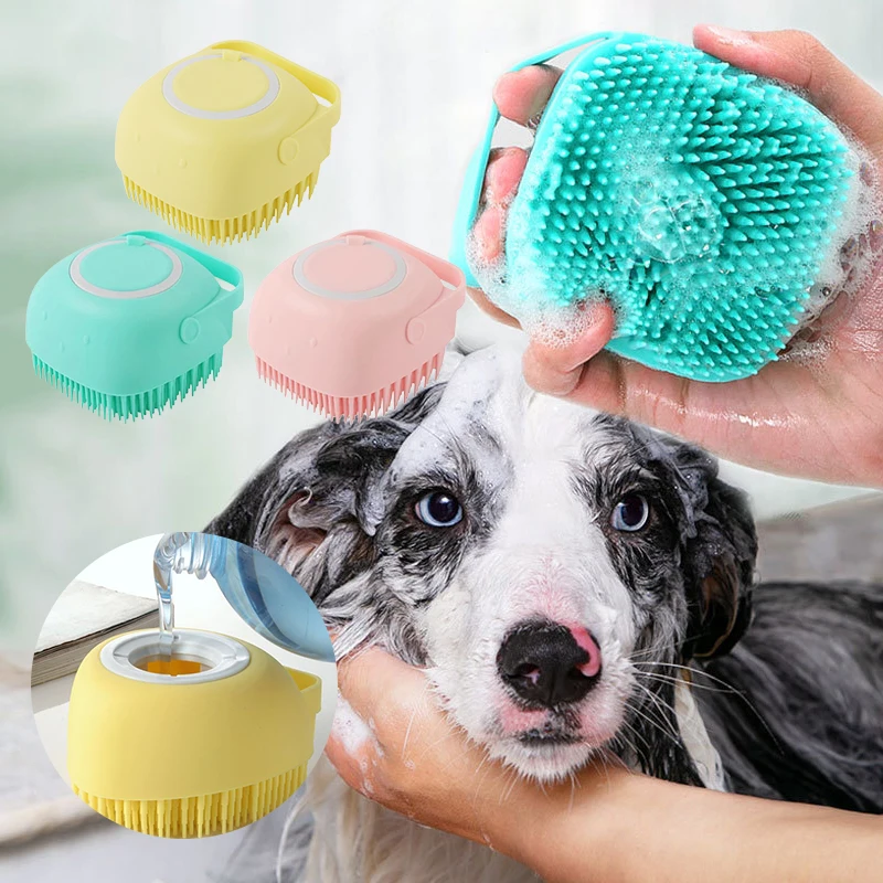 Bathroom Puppy Big Dog Cat Bath Massage Gloves Brush Soft Safety Silicone Pet Accessories for Dogs Cats Tools Mascotas Products
Bathroom Puppy Big Dog Cat Bath Massage Gloves Brush Soft Safety Silicone Pet Accessories for Dogs Cats Tools Mascotas Products