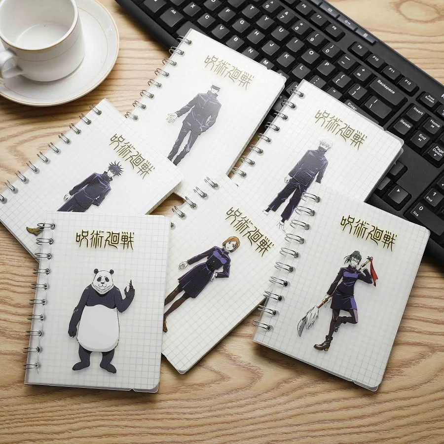 14cm NEW Anime Jujutsu Kaisen Note Book Hand Book Yuji Itadori School Supplies Gojo Satoru Office Supplies Stationery Gifts
14cm NEW Anime Jujutsu Kaisen Note Book Hand Book Yuji Itadori School Supplies Gojo Satoru Office Supplies Stationery Gifts
