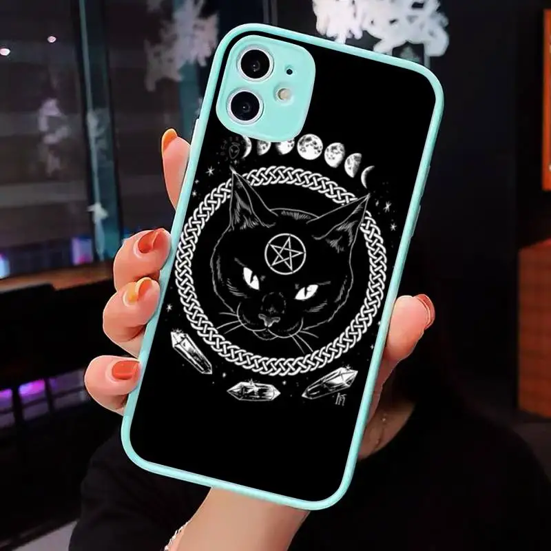 Witches moon Tarot Mystery totem Phone Case Clear Funda matte transparent For blue iPhone 7 8 x xs xr 11 12 pro plus max mini
Witches moon Tarot Mystery totem Phone Case Clear Funda matte transparent For blue iPhone 7 8 x xs xr 11 12 pro plus max mini