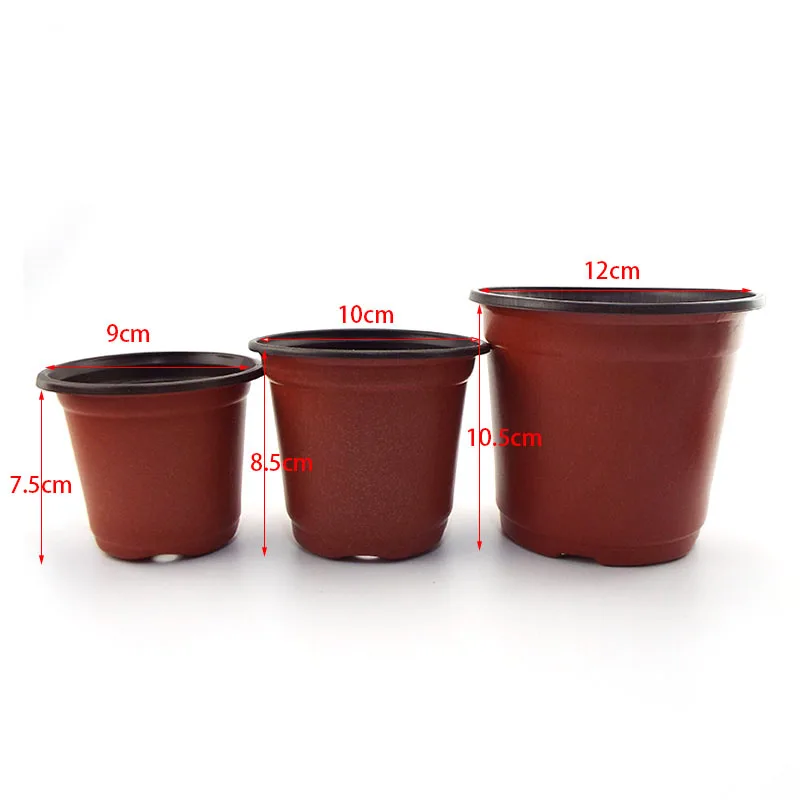 50pcs Plastic Grow Box Fall Resistant Tray For Home Garden Plant Pot Nursery Transplant Flower Pots
50pcs Plastic Grow Box Fall Resistant Tray For Home Garden Plant Pot Nursery Transplant Flower Pots