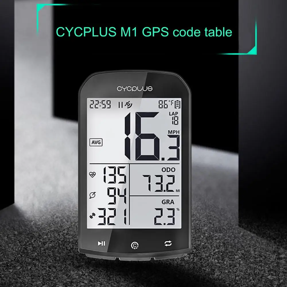 CYCPLUS Bike Stopwatch Bluetooth 4.0 ANT+ ABS Speedometer Odometer for Bicycle Computer
CYCPLUS Bike Stopwatch Bluetooth 4.0 ANT+ ABS Speedometer Odometer for Bicycle Computer