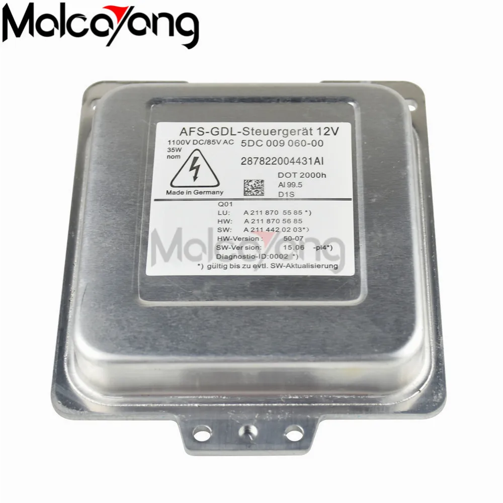 Новый ксеноновый балластный модуль HID 2010 - 2013 для Mercedes E Class W212 AFS-GDL 5DC009060-20
Новый ксеноновый балластный модуль HID 2010 - 2013 для Mercedes E Class W212 AFS-GDL 5DC009060-20