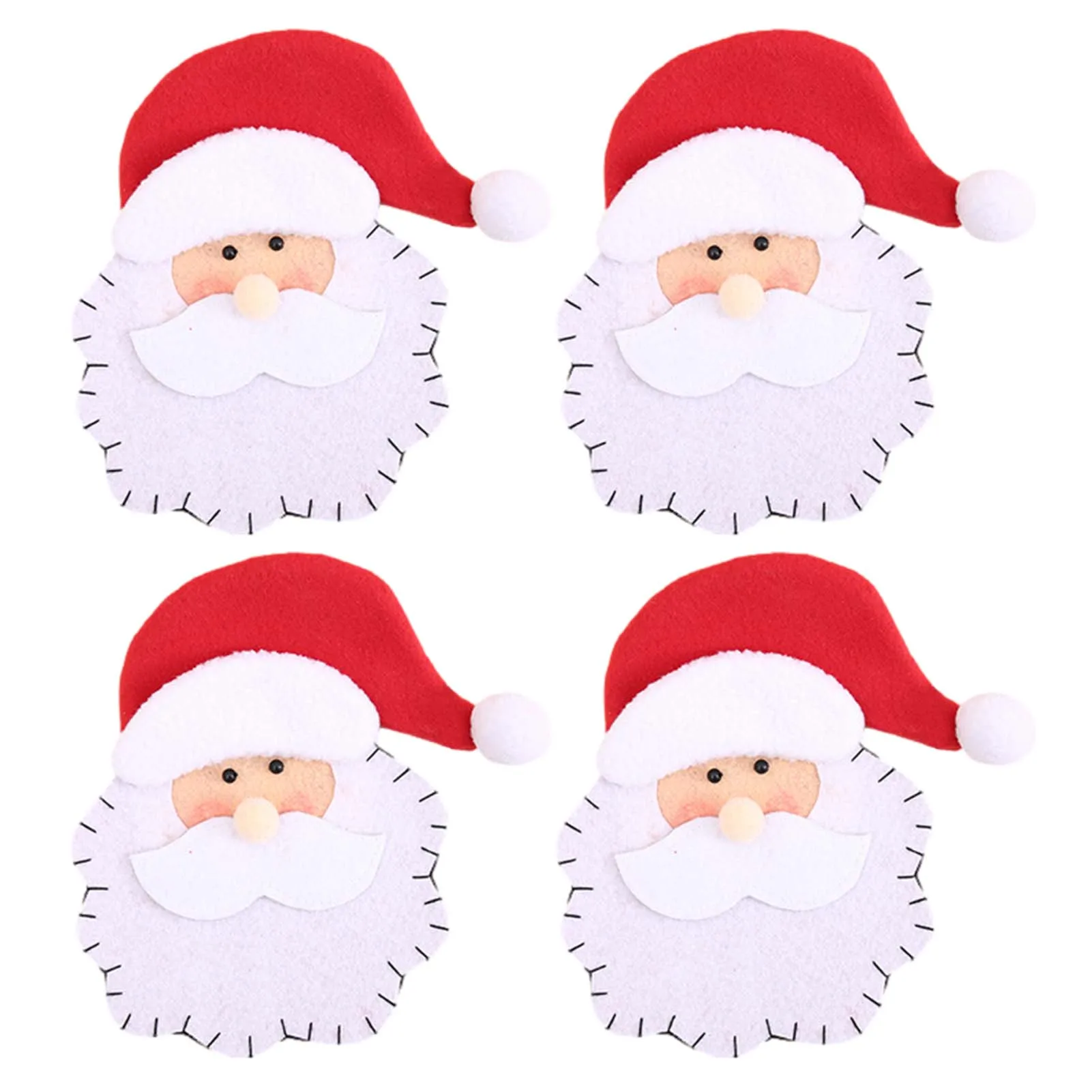Christmas Cutlery Bag 4PCS Santa Claus Table Dinner Silverware Holders Christmas Cutlery Set For Home Kitchen Decoration
Christmas Cutlery Bag 4PCS Santa Claus Table Dinner Silverware Holders Christmas Cutlery Set For Home Kitchen Decoration