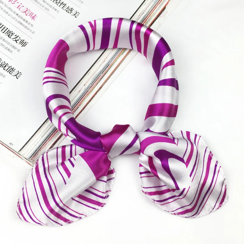 50cm*50cm Square Scarf Hair Tie Band Ladies Elegant Small Vintage Skinny Scarf Retro Head Neck Imitated Silk Scarves Gifts
50cm*50cm Square Scarf Hair Tie Band Ladies Elegant Small Vintage Skinny Scarf Retro Head Neck Imitated Silk Scarves Gifts