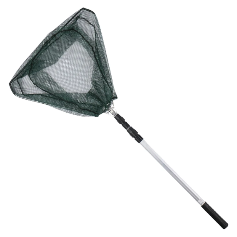 Retractable Fishing Net Triangle Head Fine Mesh Swinging Pool Leaf Skimmer Tackle Folding Landing Net Swimming Pool
Retractable Fishing Net Triangle Head Fine Mesh Swinging Pool Leaf Skimmer Tackle Folding Landing Net Swimming Pool