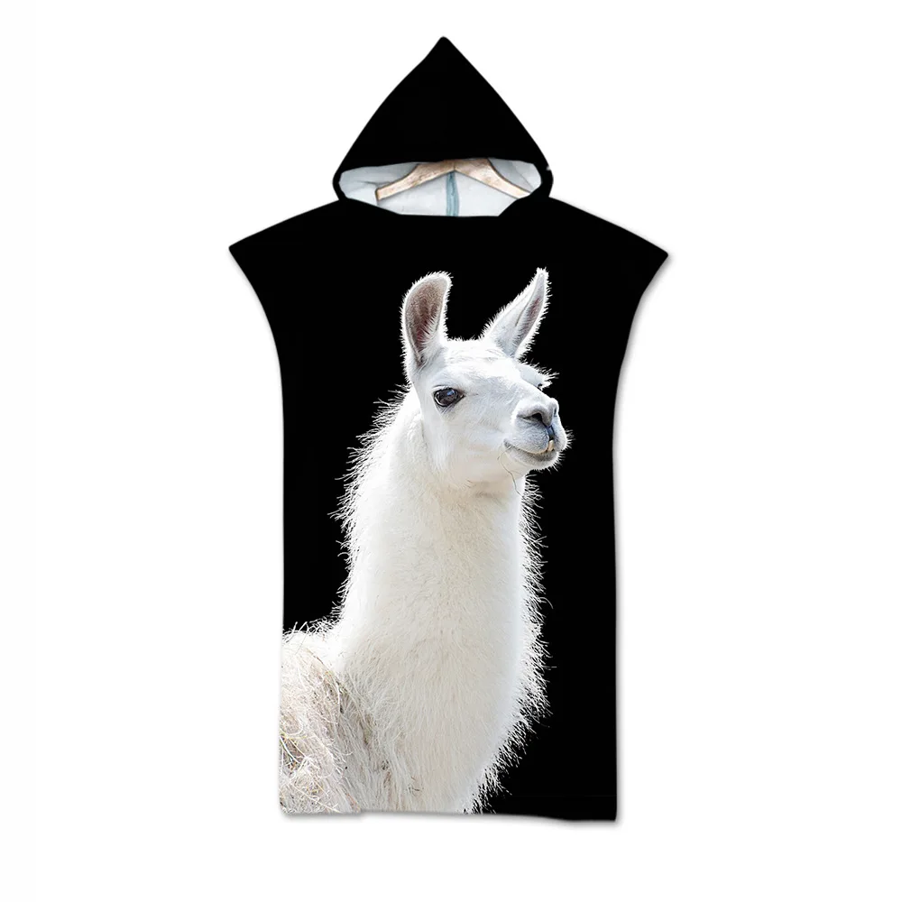 Пляжное полотенце с капюшоном для взрослых, летнее полотенце из микрофибры для плавания, животных, альпака, быстросохнущее полотенце для путешествий 
Пляжное полотенце с капюшоном для взрослых, летнее полотенце из микрофибры для плавания, животных, альпака, быстросохнущее полотенце для путешествий