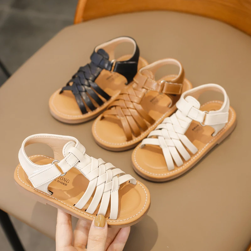Toddlers Boys Girls Sandals 2021 Summer Children's Beach Shoes Kids Fashion Sandals Cross-tied Anti-sliperry Soft Simple New Hot
Toddlers Boys Girls Sandals 2021 Summer Children's Beach Shoes Kids Fashion Sandals Cross-tied Anti-sliperry Soft Simple New Hot