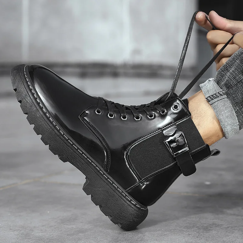 Fashion Men's Boots Autumn Outdoor Casual Motorcycle Boots Men's Ankle Boots Cowboy Boots for Men Zapatos De Hombre Man Shoes
Fashion Men's Boots Autumn Outdoor Casual Motorcycle Boots Men's Ankle Boots Cowboy Boots for Men Zapatos De Hombre Man Shoes