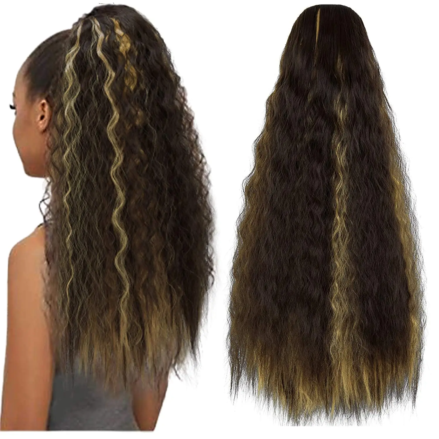 Kinky Straight Ponytail For Women Synthetic High Quality Drawstring Afro Yaki Hair Extensions 22Inches Long Hair ponytail
Kinky Straight Ponytail For Women Synthetic High Quality Drawstring Afro Yaki Hair Extensions 22Inches Long Hair ponytail