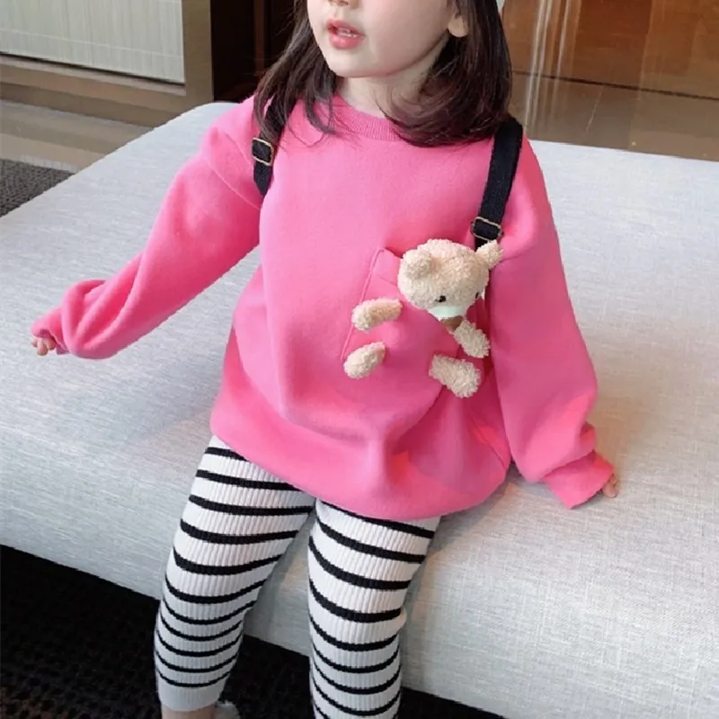 Популярная детская футболка с рисунком медведя, куклы, девушки, Забавная детская футболка, детская одежда, осенняя одежда для маленьких дев...
Популярная детская футболка с рисунком медведя, куклы, девушки, Забавная детская футболка, детская одежда, осенняя одежда для маленьких дев...