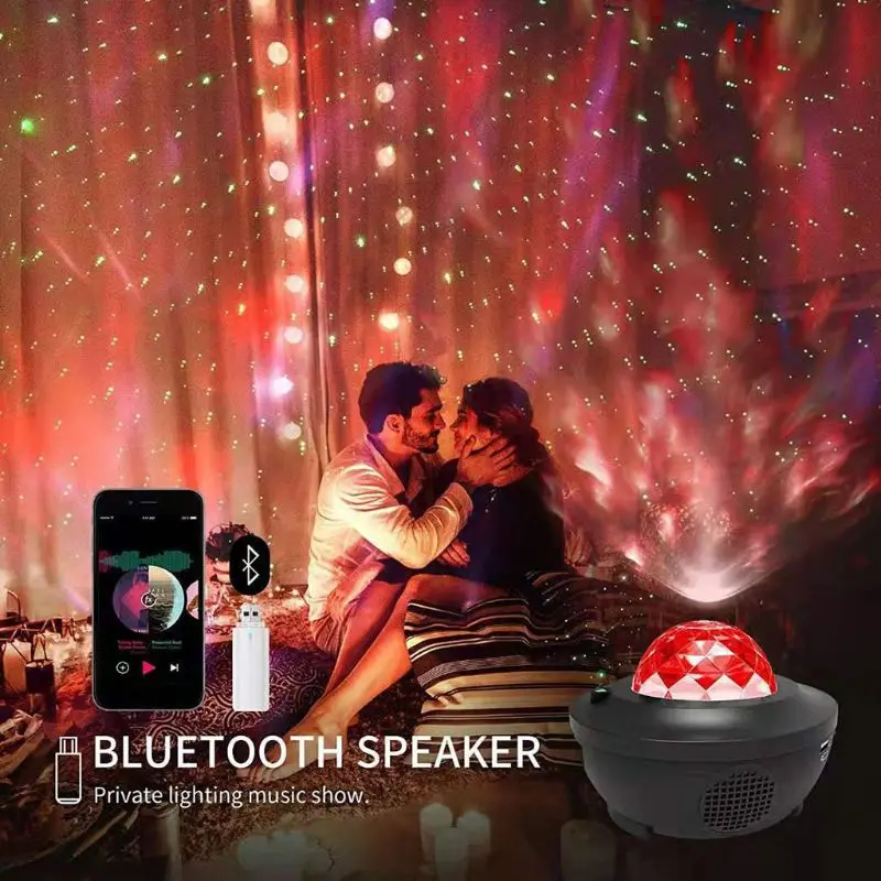 LED Star Light Projector Rotating Ocean Wave Night Lights Nebula Projector Lamp B95B
LED Star Light Projector Rotating Ocean Wave Night Lights Nebula Projector Lamp B95B