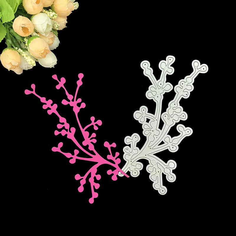 Cutting Dies Metal Blade Punch Knife Mould Embossing Craft Template Scrapbooking DIY Plum branches Decorative Stencil
Cutting Dies Metal Blade Punch Knife Mould Embossing Craft Template Scrapbooking DIY Plum branches Decorative Stencil
