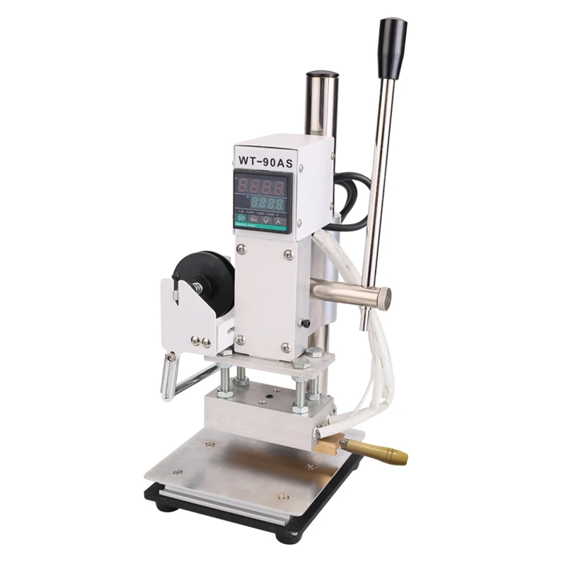 Hot Foil Stamping Machine Manual Heat Press Machine Digital Bronzing Machine for PVC Card Book Leather Paper Wood Custom Logo
Hot Foil Stamping Machine Manual Heat Press Machine Digital Bronzing Machine for PVC Card Book Leather Paper Wood Custom Logo