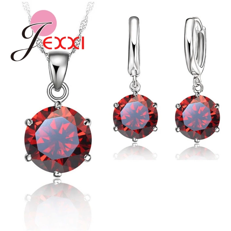 Woman 925 Sterling Silver Wedding Jewelry Set Cubic Zircon Crystal Lever Back Earrings Pendant Necklace Nice Gift Stone
Woman 925 Sterling Silver Wedding Jewelry Set Cubic Zircon Crystal Lever Back Earrings Pendant Necklace Nice Gift Stone