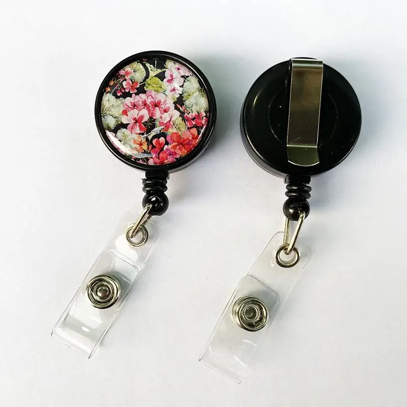 1PC Fashion Flowers Retractable Pull Badge Reels ID Lanyard Name Tag Key Ring Lanyards Office Supplies
1PC Fashion Flowers Retractable Pull Badge Reels ID Lanyard Name Tag Key Ring Lanyards Office Supplies