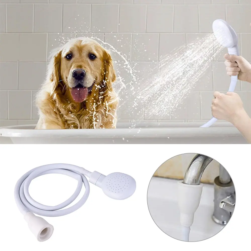 Pet Cat Shower Head Multi-functional Tap Faucet Spray Drains Strainer Hose Sink Washing Hair Pets Lave Water Bath Heads
Pet Cat Shower Head Multi-functional Tap Faucet Spray Drains Strainer Hose Sink Washing Hair Pets Lave Water Bath Heads