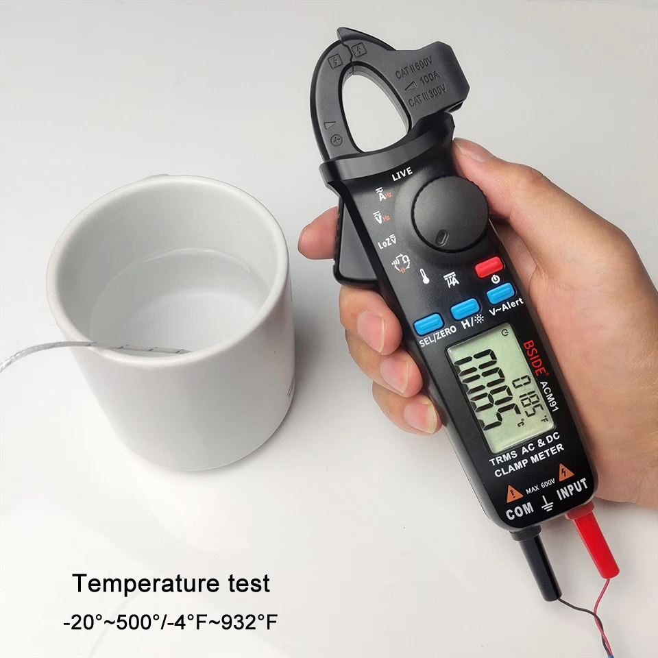 True Rms Clamp Meter 1ma Plier Ammeter Professional Car Repair Digital Multimeter Dc Ac Current Volt Temp Capacitor Tester
True Rms Clamp Meter 1ma Plier Ammeter Professional Car Repair Digital Multimeter Dc Ac Current Volt Temp Capacitor Tester
