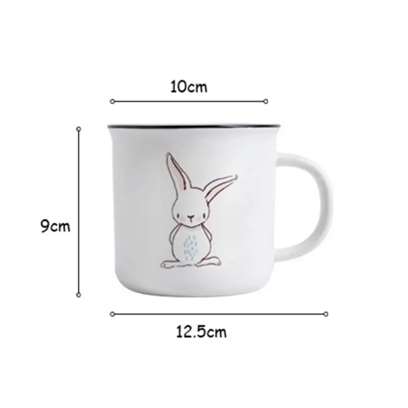 JW 380ml Cute Rabbit Ceramics Mug With Handle Drinking Cup Thickened Creative Drinkware Coffee Tea Cups Novelty Gifts Milk Cup 
JW 380ml Cute Rabbit Ceramics Mug With Handle Drinking Cup Thickened Creative Drinkware Coffee Tea Cups Novelty Gifts Milk Cup