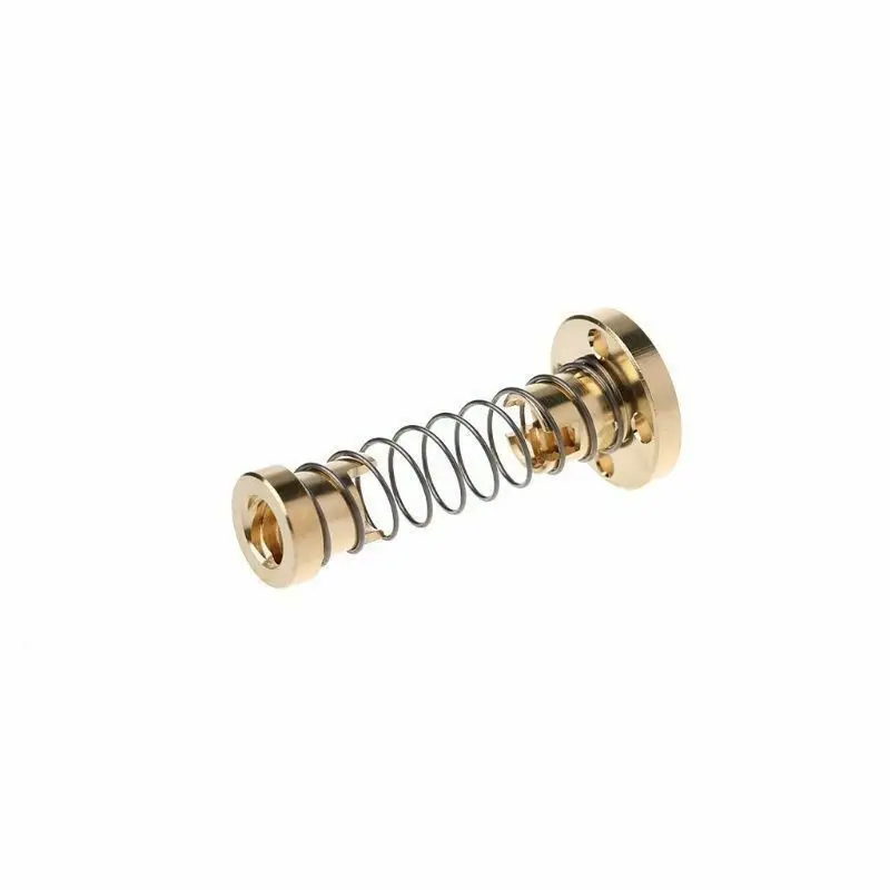 Lead Screw T8 8mm Anti-backlash Spring Loaded Nut For 3D Printer Trapezoidal Rod
Lead Screw T8 8mm Anti-backlash Spring Loaded Nut For 3D Printer Trapezoidal Rod