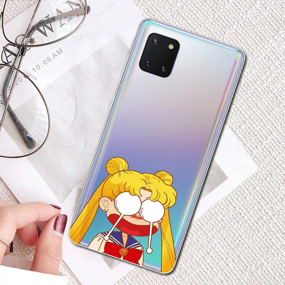 Sailor Moon Case for Samsung Galaxy Note10 Lite Japan Anime Transparent Fashion Tpu Soft Non Slip Dirt Resistant Back Cover
Sailor Moon Case for Samsung Galaxy Note10 Lite Japan Anime Transparent Fashion Tpu Soft Non Slip Dirt Resistant Back Cover