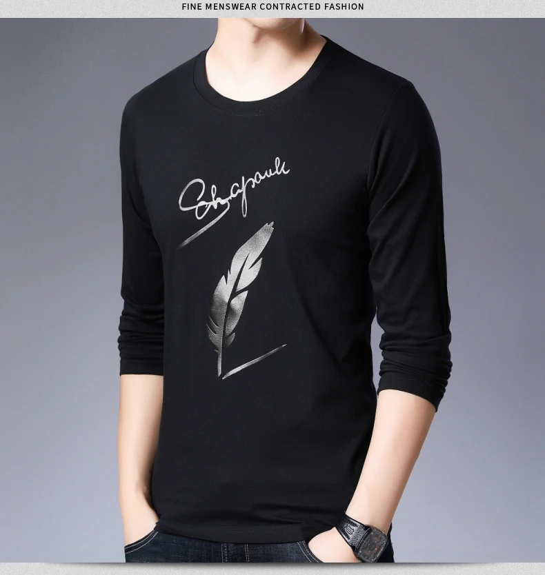 Casual Printing Funny T Shirts 2020 Autumn New Men O-neck Long Sleeve T-shirt Youth Thick Tops Brand Clothing 
Casual Printing Funny T Shirts 2020 Autumn New Men O-neck Long Sleeve T-shirt Youth Thick Tops Brand Clothing