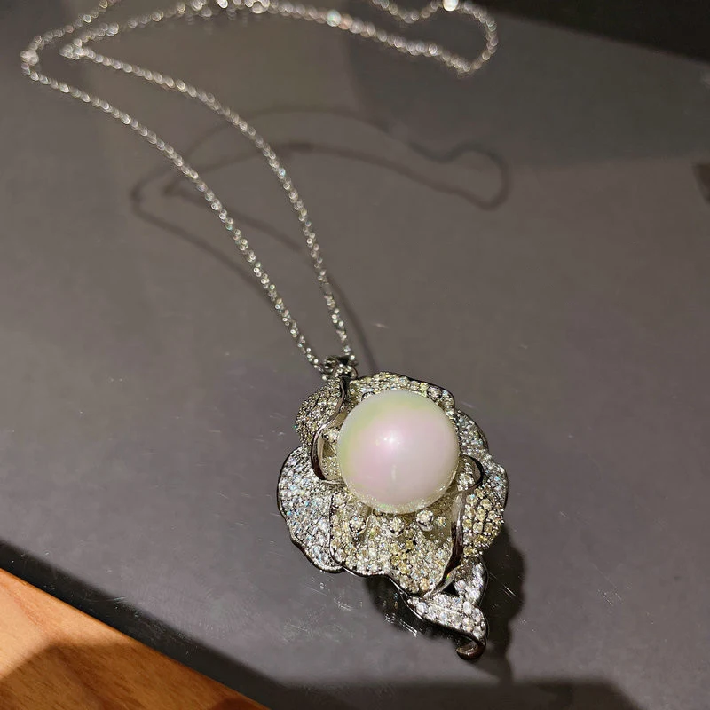 Natural Pearls 925 Silver Bridal Jewelry Sets Women White Zircon Earrings With Stones Pendant&Necklace/Rings Temperament Set
Natural Pearls 925 Silver Bridal Jewelry Sets Women White Zircon Earrings With Stones Pendant&Necklace/Rings Temperament Set