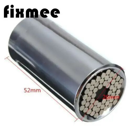 Universal Torque Wrench Head Set Socket Sleeve 7-19mm Power Drill Ratchet Bushing Spanner Key Magic Grip Multi Hand Tools
Universal Torque Wrench Head Set Socket Sleeve 7-19mm Power Drill Ratchet Bushing Spanner Key Magic Grip Multi Hand Tools