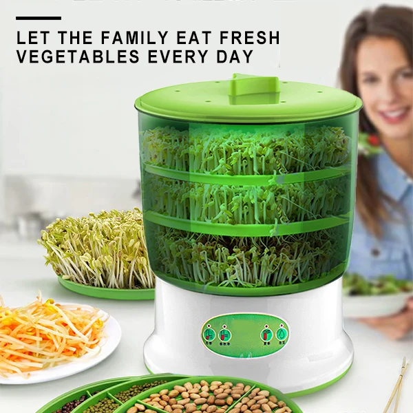 Automatic Sprouter Machine Bean Sprouts Growing Machine Large-capacity Sprouting Seedling Machines DO
Automatic Sprouter Machine Bean Sprouts Growing Machine Large-capacity Sprouting Seedling Machines DO