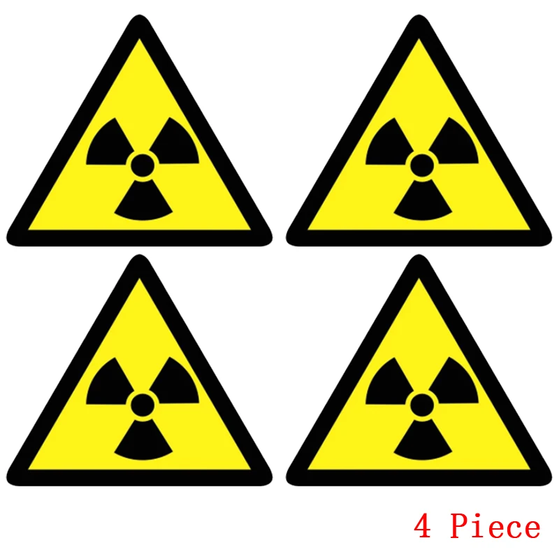 10*10 см бутиковые наклейки, внешние аксессуары, предупреждающие радиоактивные автомобильные наклейки от 1 до 8, наклейки для защиты от радиации, виниловая наклейка 
10*10 см бутиковые наклейки, внешние аксессуары, предупреждающие радиоактивные автомобильные наклейки от 1 до 8, наклейки для защиты от радиации, виниловая наклейка