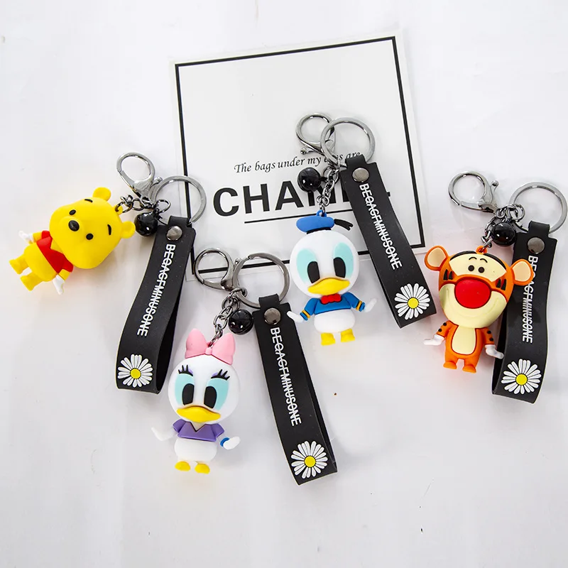 Disney Cartoon Minnie Stitch Tigger Keychain Donald Duck Cars Bags Pendant Wholesale Keyring Creative Dicheni Keychain
Disney Cartoon Minnie Stitch Tigger Keychain Donald Duck Cars Bags Pendant Wholesale Keyring Creative Dicheni Keychain