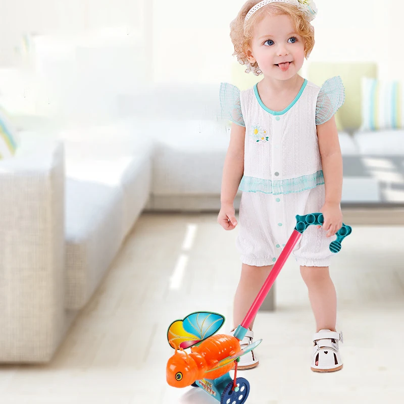 Baby Walker Toy Hand Push Pull Walks Plane Rod Push Cart Single Rod Blink Eyes Drag Tongue Toddler Walking Toys Gifts
Baby Walker Toy Hand Push Pull Walks Plane Rod Push Cart Single Rod Blink Eyes Drag Tongue Toddler Walking Toys Gifts