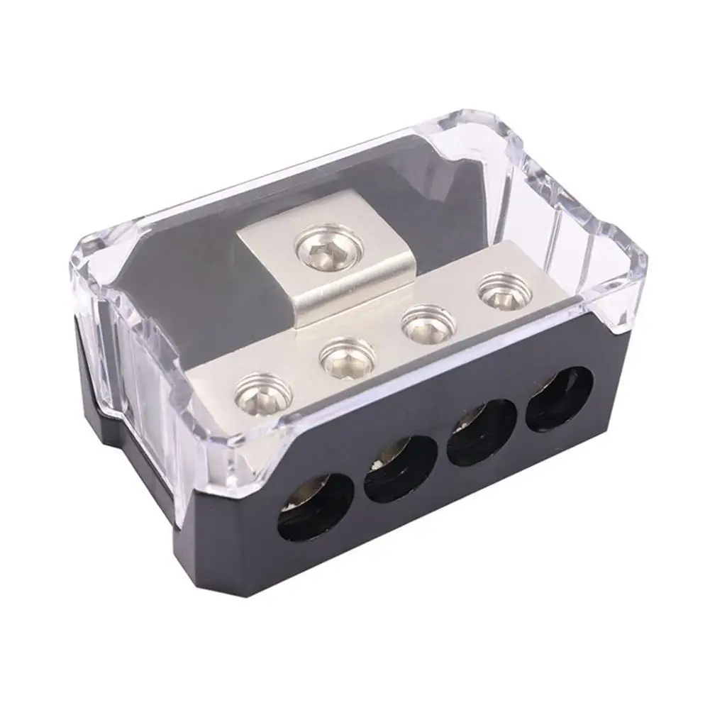 One-out Four Car Junction Box Distribution Blocks Cable Hub Car For Car Audio Power Distribution Amplifier Power Block Grou W6r6
One-out Four Car Junction Box Distribution Blocks Cable Hub Car For Car Audio Power Distribution Amplifier Power Block Grou W6r6