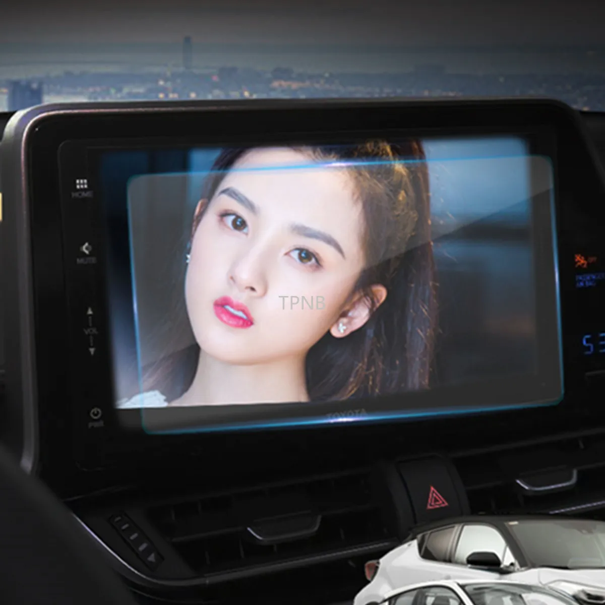GPS навигация Закаленное стекло Защитная пленка для экрана Toyota C-HR CHR 2016 2017 2018 2019 лет