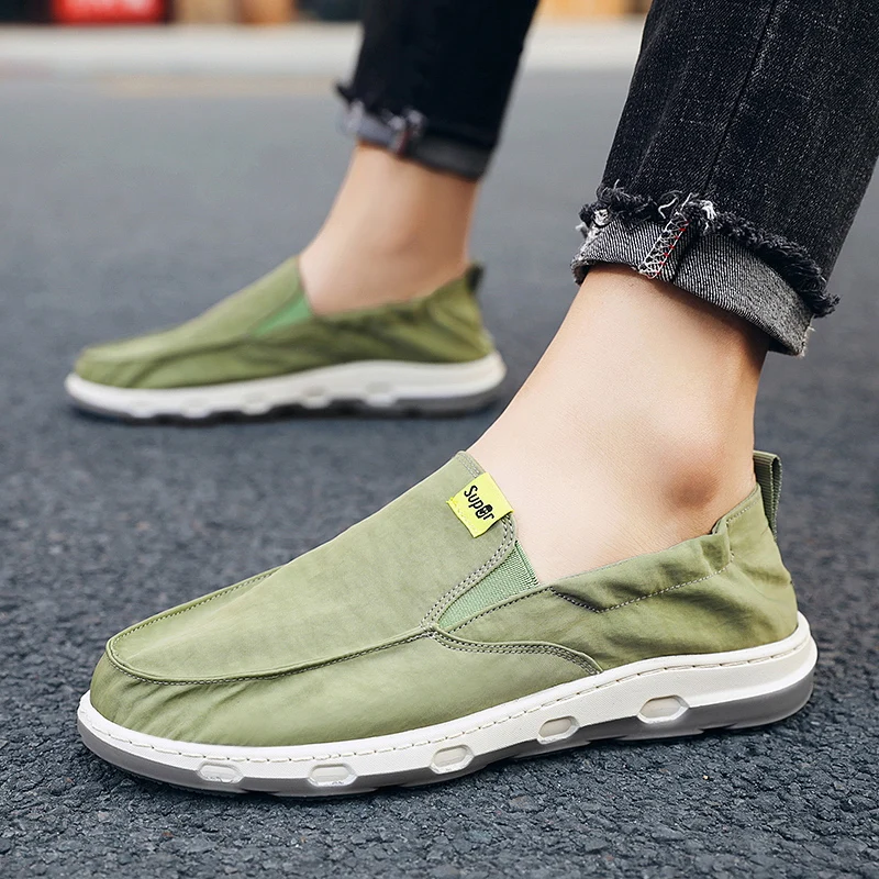 Men's Casual Shoes Non-slip Wearproof Slip-on Summer Men's Canvas Shoes Breathable Tenis Masculine Cozy Cool Sapato Masculino
Men's Casual Shoes Non-slip Wearproof Slip-on Summer Men's Canvas Shoes Breathable Tenis Masculine Cozy Cool Sapato Masculino