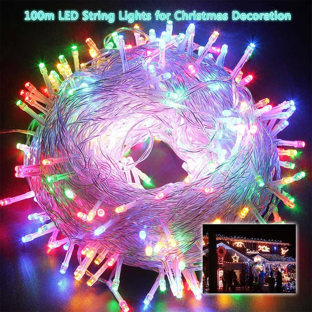 Led String Light AC 220V 30M Fairy Garland Lamps for wedding Christmas Garden Stair Decoration Outdoor Ropes
Led String Light AC 220V 30M Fairy Garland Lamps for wedding Christmas Garden Stair Decoration Outdoor Ropes