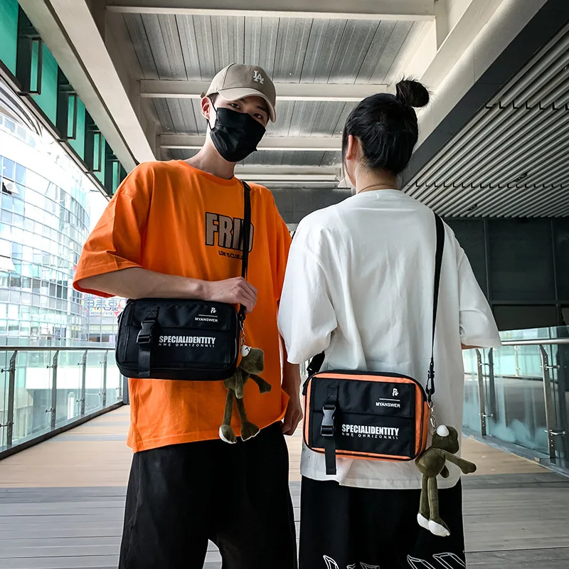 New Men's Oxford Shoulder Bag Korean Unisex Letter Small Square Bag Student Travel Outdoor Large Capacity Wild Messenger Bag
New Men's Oxford Shoulder Bag Korean Unisex Letter Small Square Bag Student Travel Outdoor Large Capacity Wild Messenger Bag