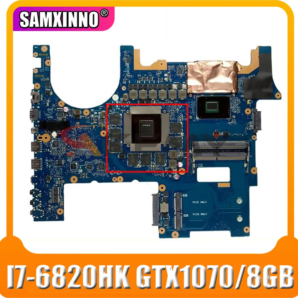 ROG752 для Asus G752VS G752VML G752VM G752VSK I7-6820HK GTX1070/8 ГБ видеоматеринская плата для ноутбука протестирована на 100% рабочая оригинальная материнская плата
ROG752 для Asus G752VS G752VML G752VM G752VSK I7-6820HK GTX1070/8 ГБ видеоматеринская плата для ноутбука протестирована на 100% рабочая оригинальная материнская плата