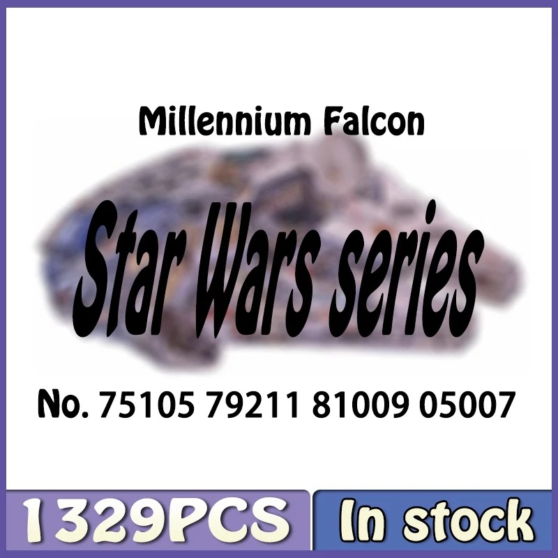 Модель MOC, совместимая с StarW Миллениум 05007, сокол 75105, 81009, 79211, космический корабль, игрушечные кубики, подарок для мальчиков и детей
Модель MOC, совместимая с StarW Миллениум 05007, сокол 75105, 81009, 79211, космический корабль, игрушечные кубики, подарок для мальчиков и детей