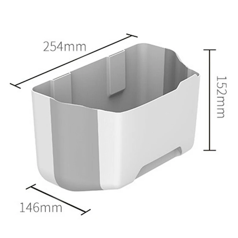 New Folding Hanging Trash Can Garbage Waste Bin Wall Mounted Kitchen Cabinet Holder-30 
New Folding Hanging Trash Can Garbage Waste Bin Wall Mounted Kitchen Cabinet Holder-30