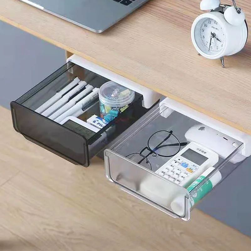 Office accessories Desk Drawer Organizer Table Storage Organizer Boxes Stand Self-adhesive Under-drawer Storage Box
Office accessories Desk Drawer Organizer Table Storage Organizer Boxes Stand Self-adhesive Under-drawer Storage Box