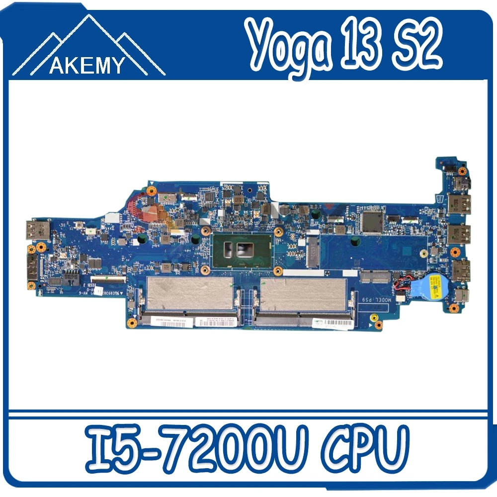 Laptop motherboard For LENOVO Thinkpad Yoga 13 S2 Core SR342 I5-7200U Mainboard DA0PS9MB8E0 01YT021 01HW974 DDR4
Laptop motherboard For LENOVO Thinkpad Yoga 13 S2 Core SR342 I5-7200U Mainboard DA0PS9MB8E0 01YT021 01HW974 DDR4