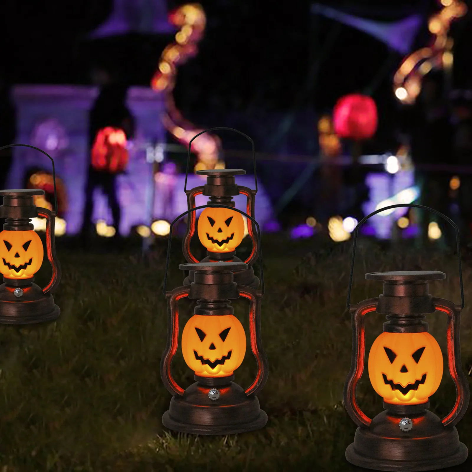 Creative Halloween Retro Pumpkin Skull LED Lantern Halloween Festival Decoration Prop Bar Party Oil Lamp Prop Hanging Lantern
Creative Halloween Retro Pumpkin Skull LED Lantern Halloween Festival Decoration Prop Bar Party Oil Lamp Prop Hanging Lantern