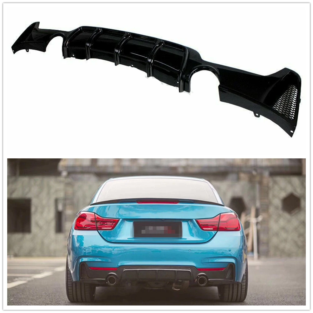 For BMW F32 F33 F36 4 Series M Sport 2014-2020 Rear Bumper Diffuser Lip 428i 430i 435i Car Gloss Black Splitter Spoiler Plate
For BMW F32 F33 F36 4 Series M Sport 2014-2020 Rear Bumper Diffuser Lip 428i 430i 435i Car Gloss Black Splitter Spoiler Plate